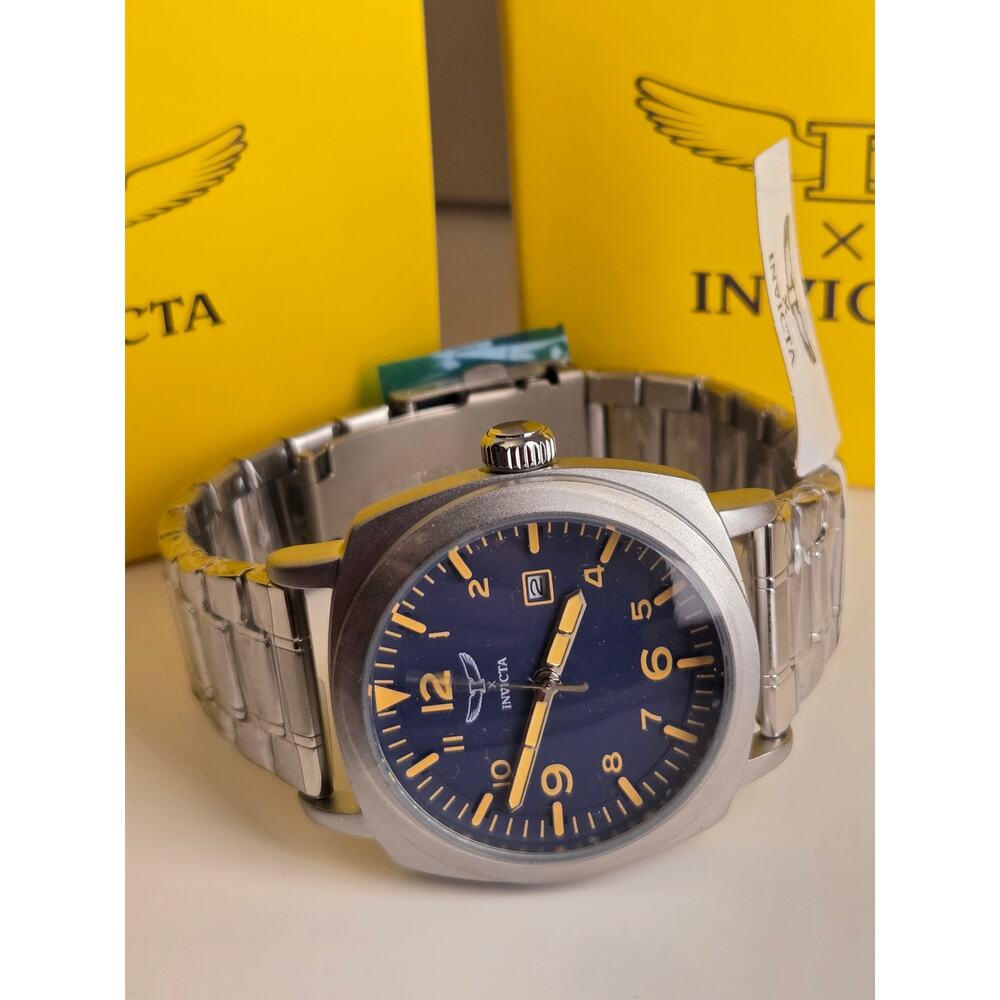 Specialty I by Invicta 69631 44mm Blue Dial Stainless Steel Watch New in Box - Picture 5 of 9